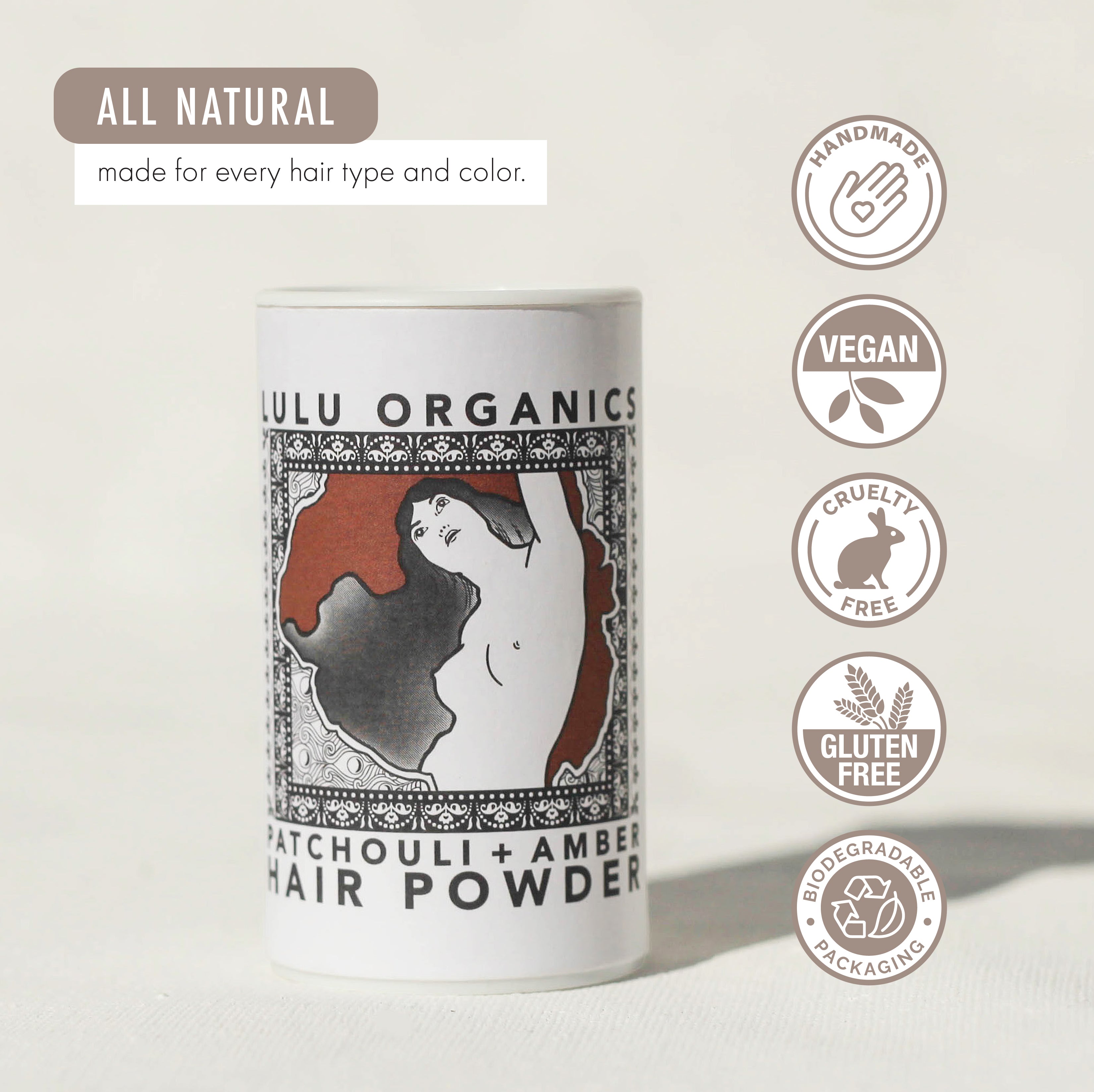 Travel Size Hair Powder 1oz – Lulu Organics