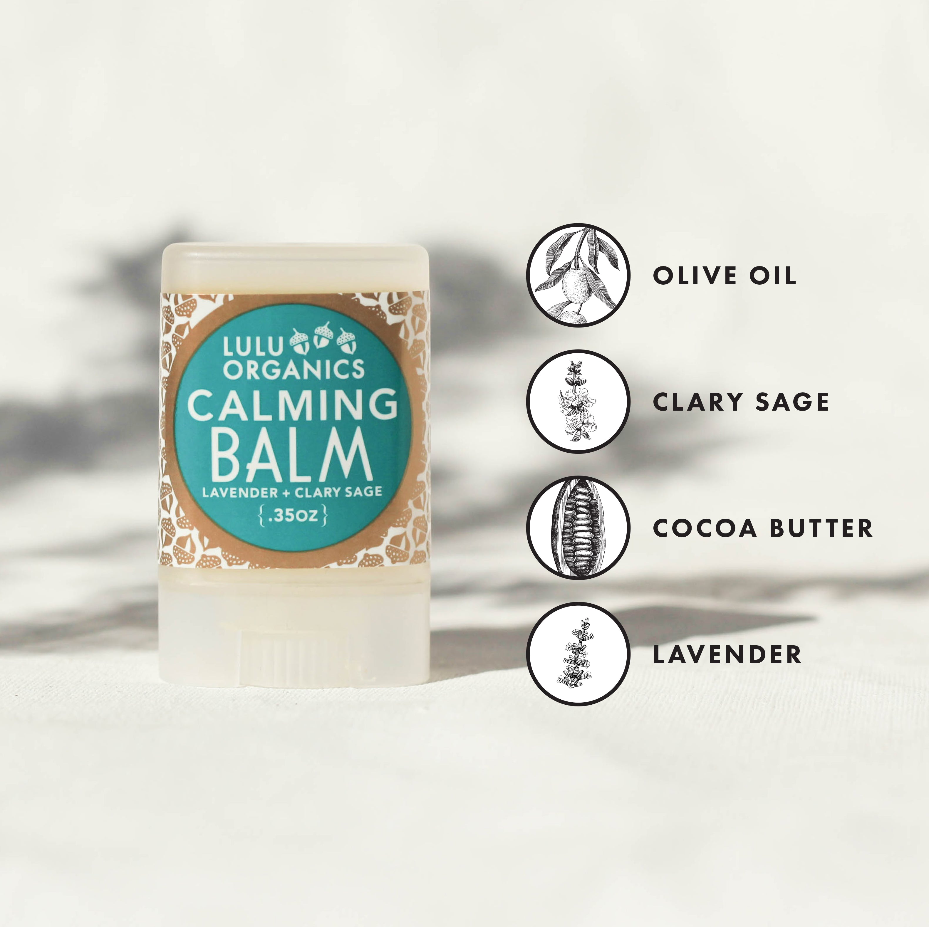 Lulu Organics Essential Oils Calming Balm
