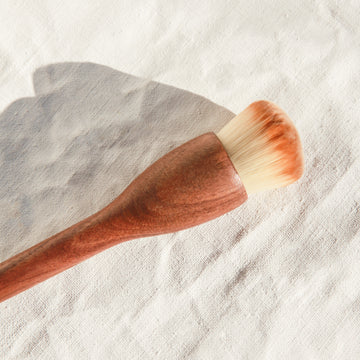 Wooden Hair Powder Application Brush